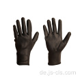 Nitril -Serie Black Nylon -Schaumschaum Nitril -Klettverschlusshandschuhe